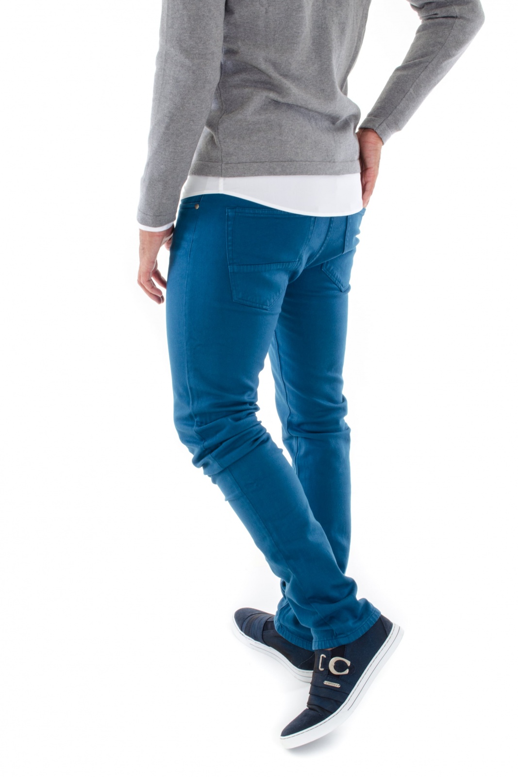 CALÇA ELASTIC DENIM