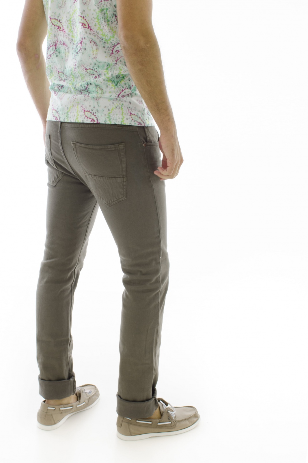 CALÇA ELASTIC DENIM