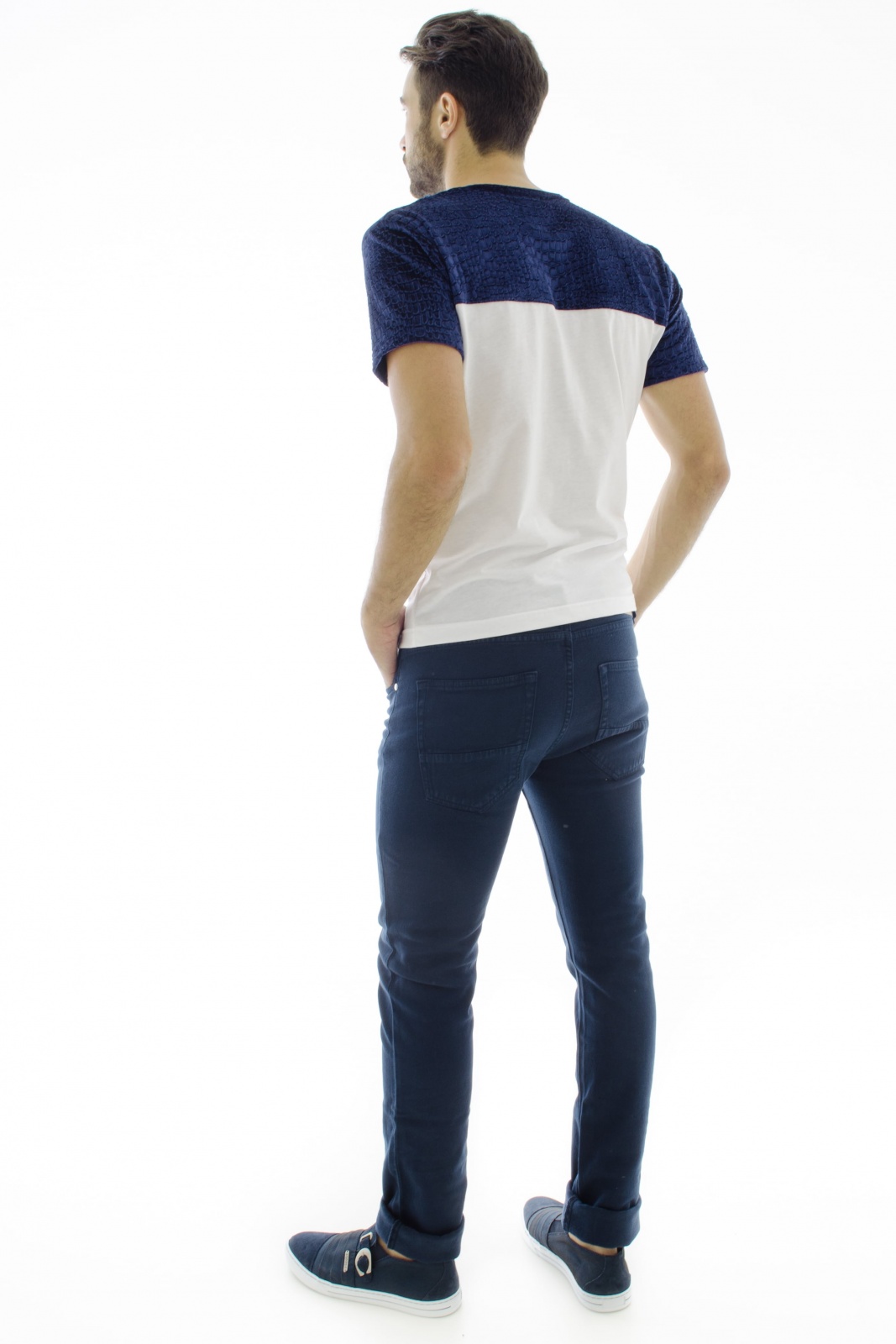 CALÇA ELASTIC DENIM