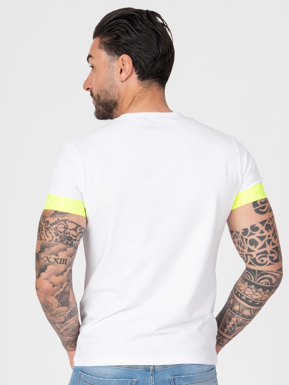 T-SHIRT SMK BRANCO AMAREL