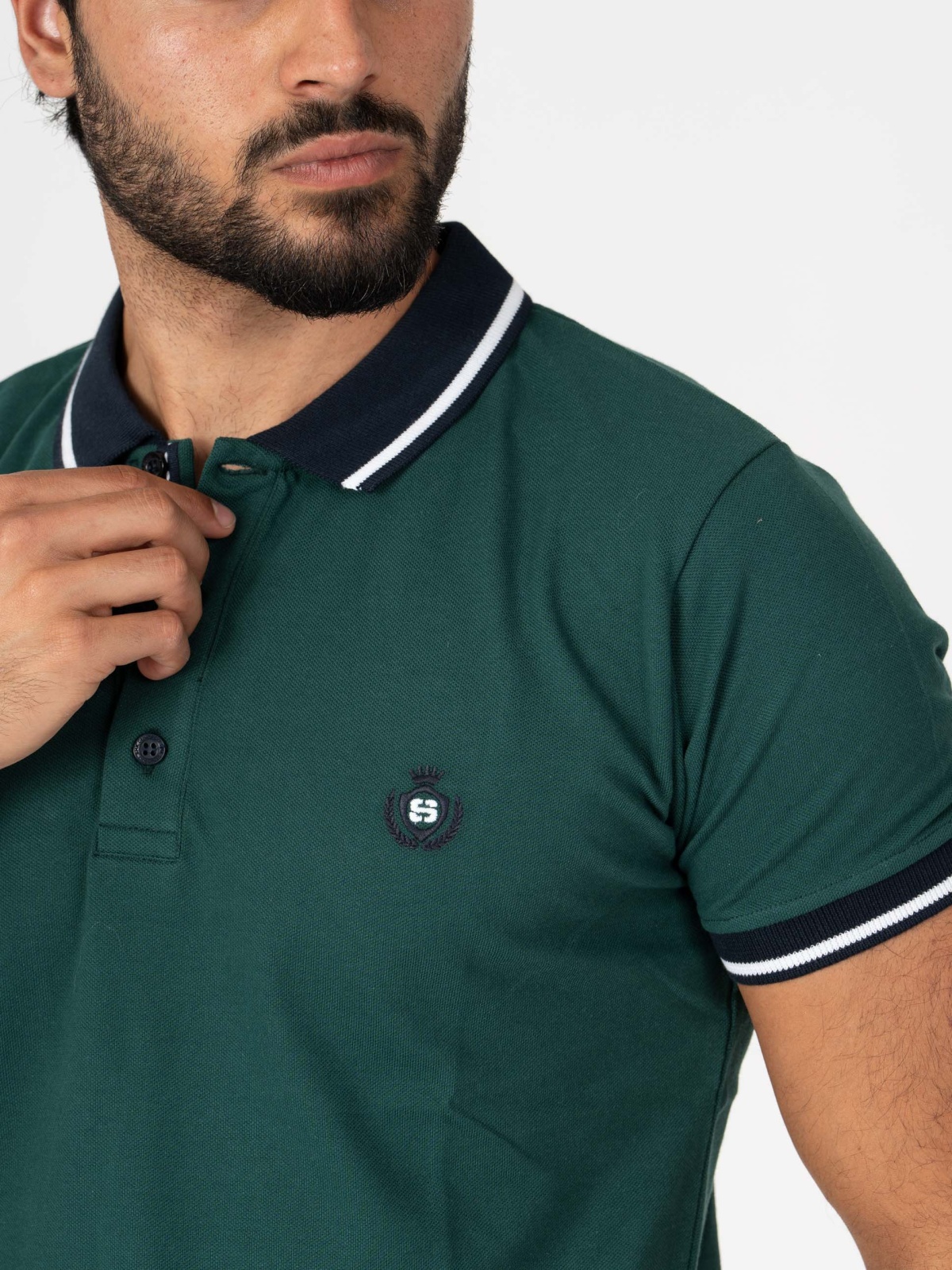 POLO SMK PIQUET VERDE AME