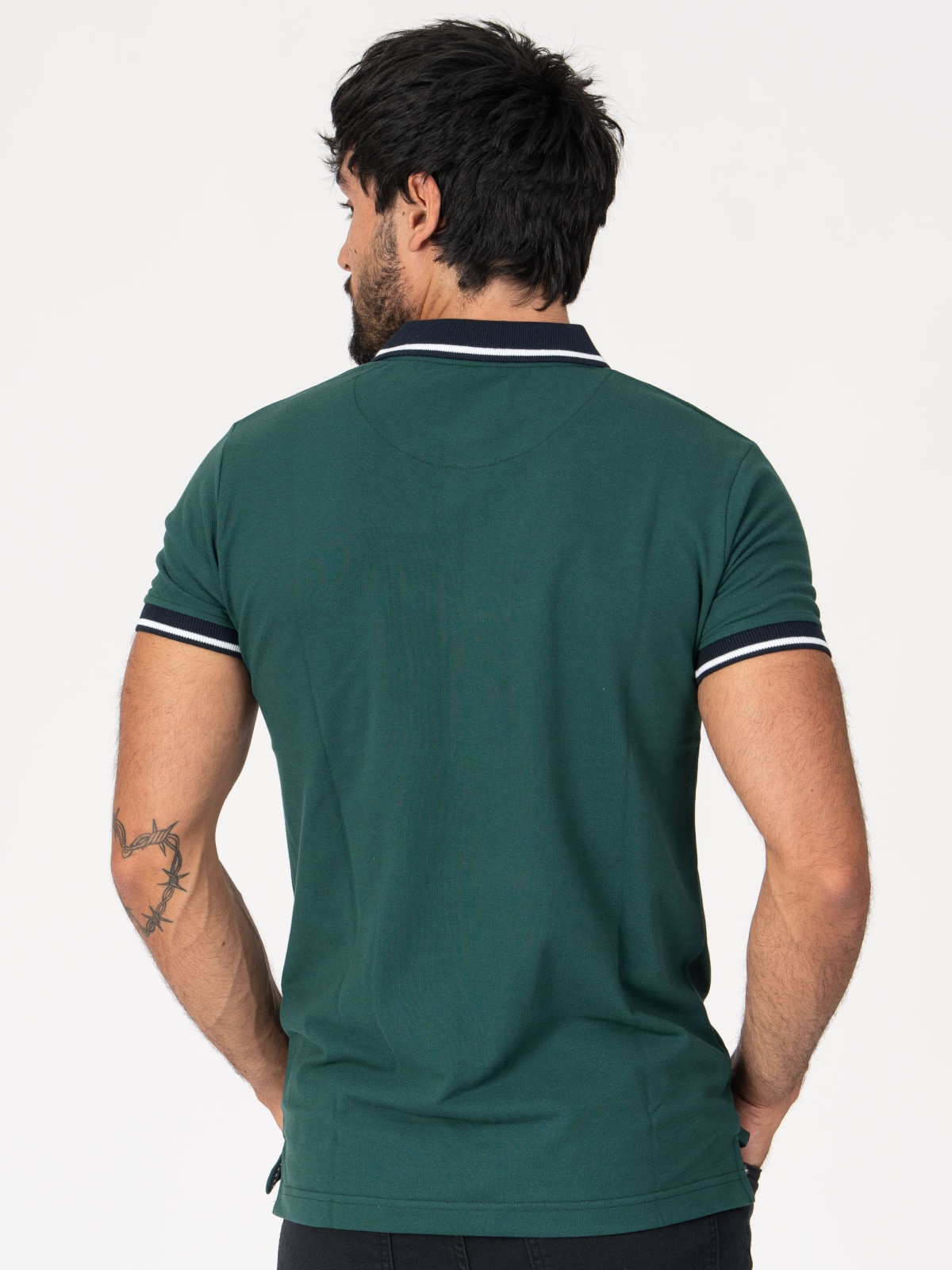 POLO SMK PIQUET VERDE AME