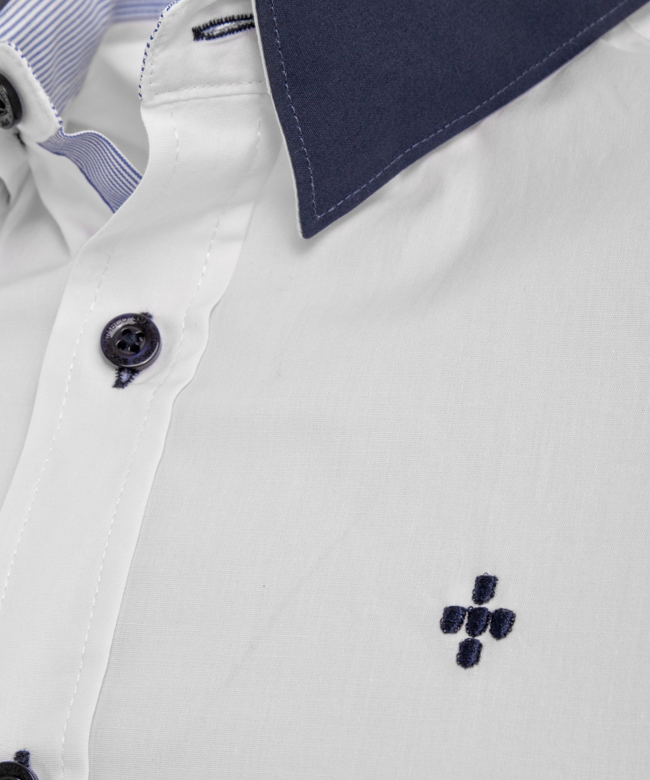 CAMISA COLLAR CONTRASTE
