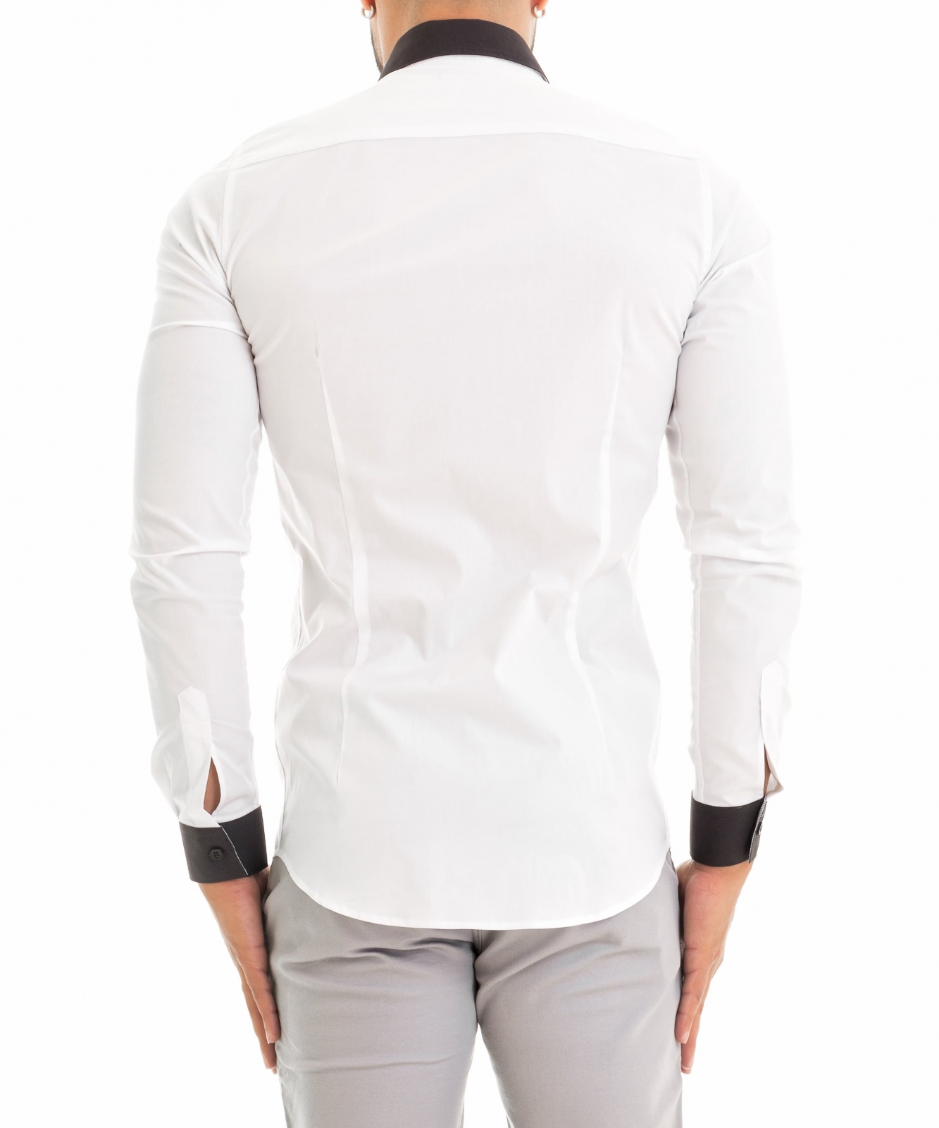 CAMISA COLLAR CONTRASTE