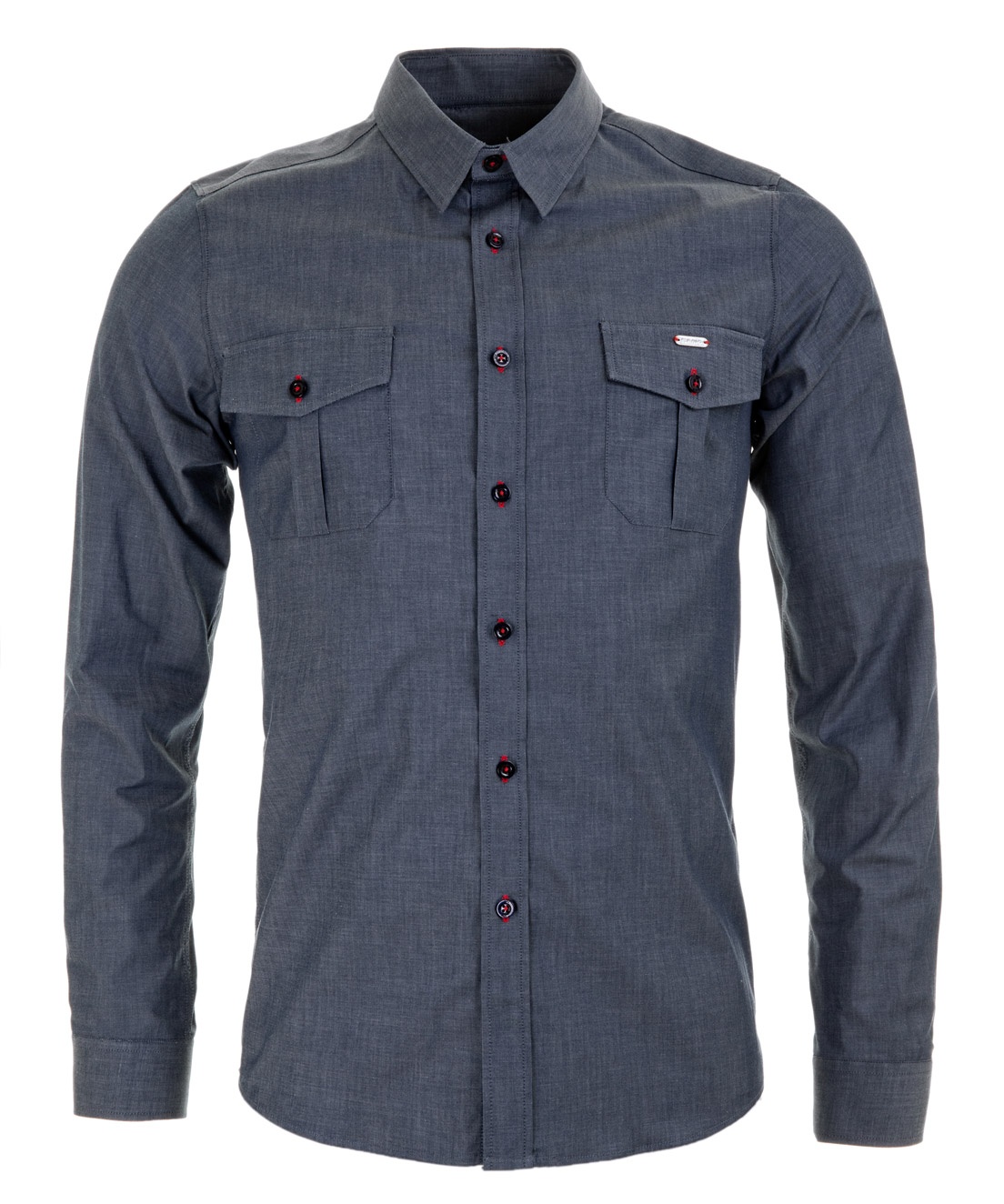 CAMISA SLIM BLUE