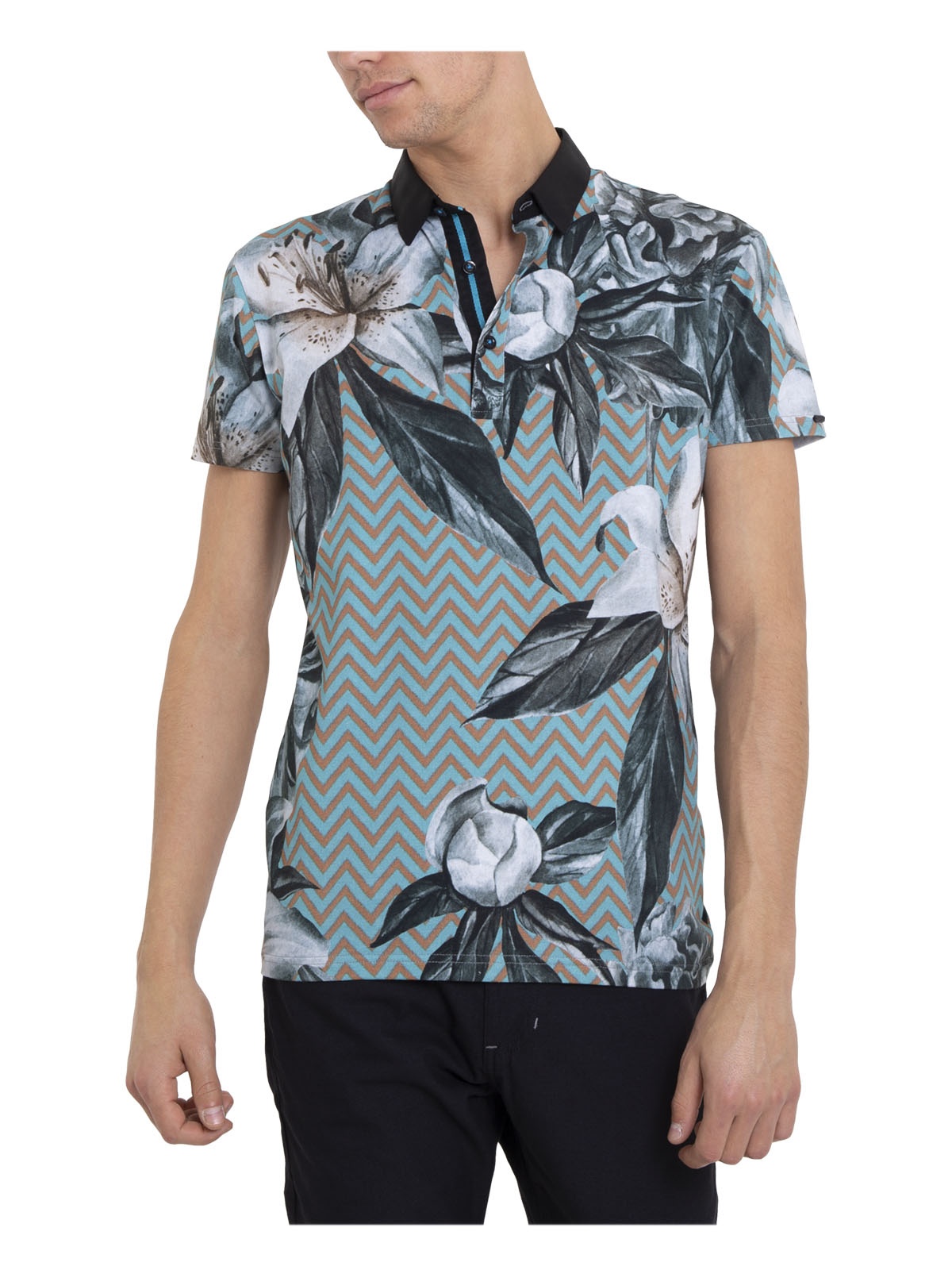 POLO SMK FLOWER LINES