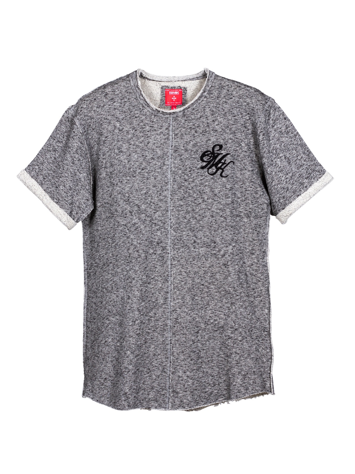 T-SHIRT SMK GRAY BORDAT