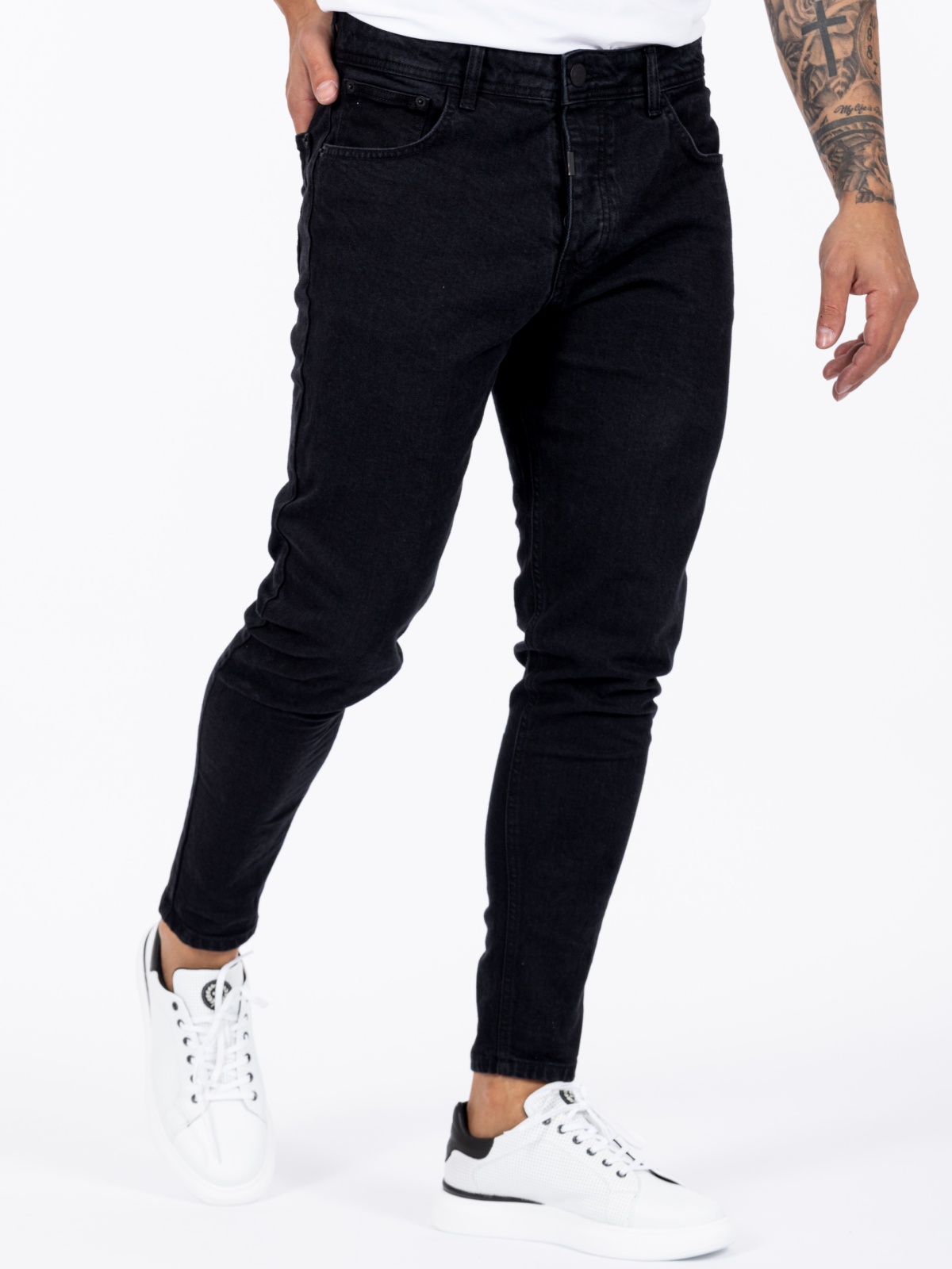 CALÇA SMK DENIM B AND W