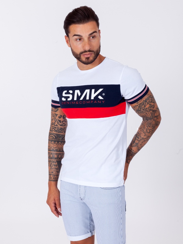 T-SHIRT SMK TROIS COULEUR