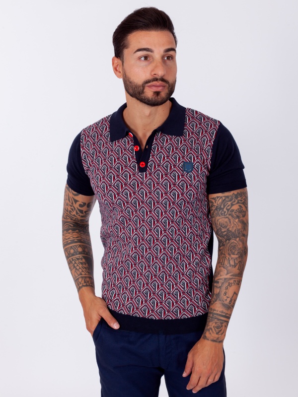 POLO SMK DIAMOND PATTERN