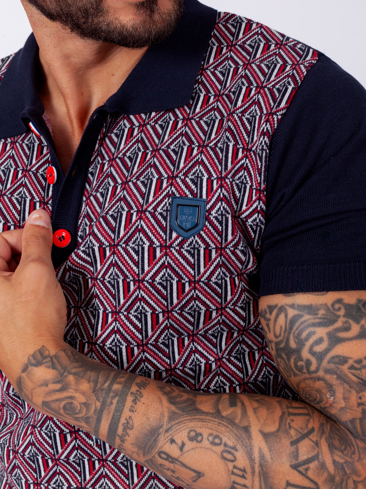 POLO SMK DIAMOND PATTERN