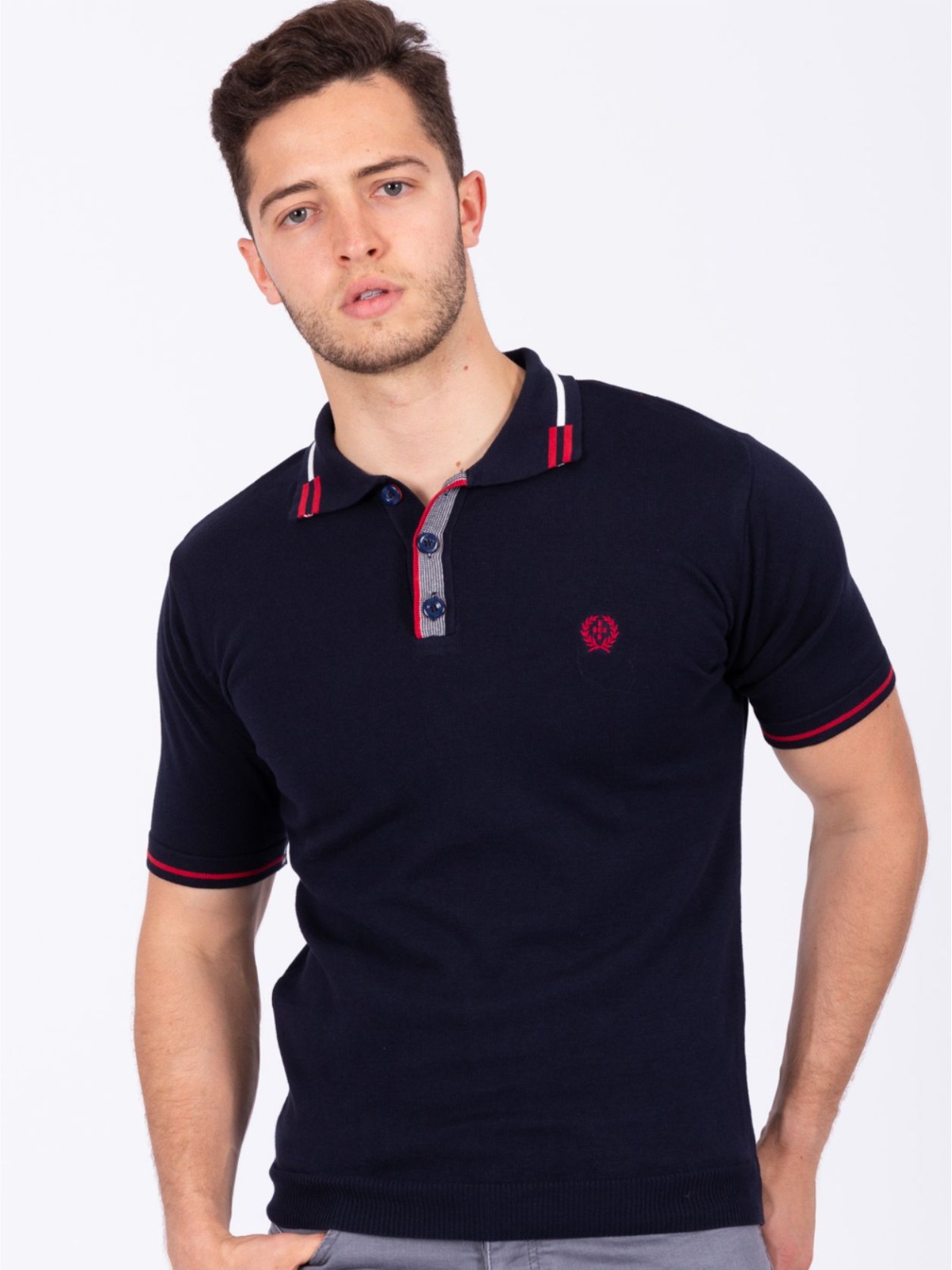 POLO SMK RED EMBROIDERY