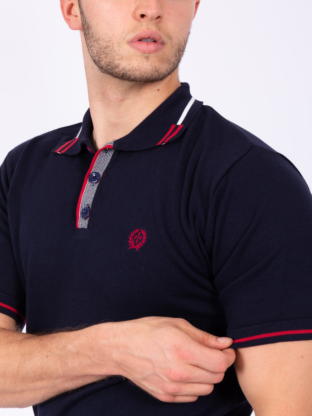 POLO SMK RED EMBROIDERY
