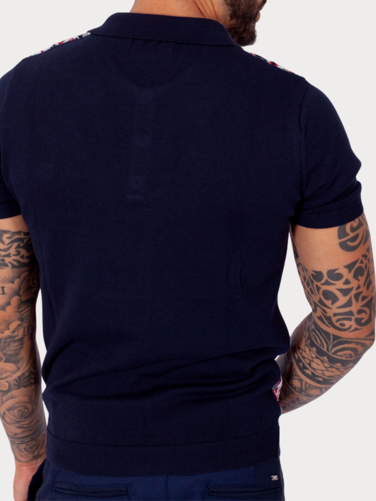 POLO SMK SQUARE PATTERN