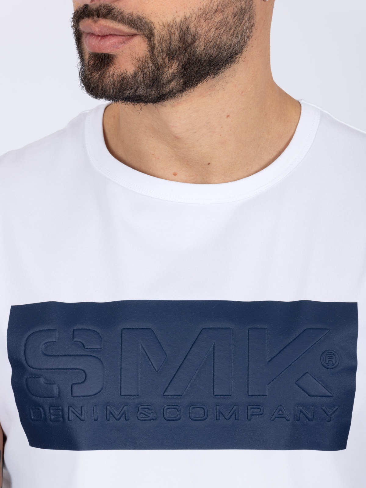 T-SHIRT SMK LOGO AZUL