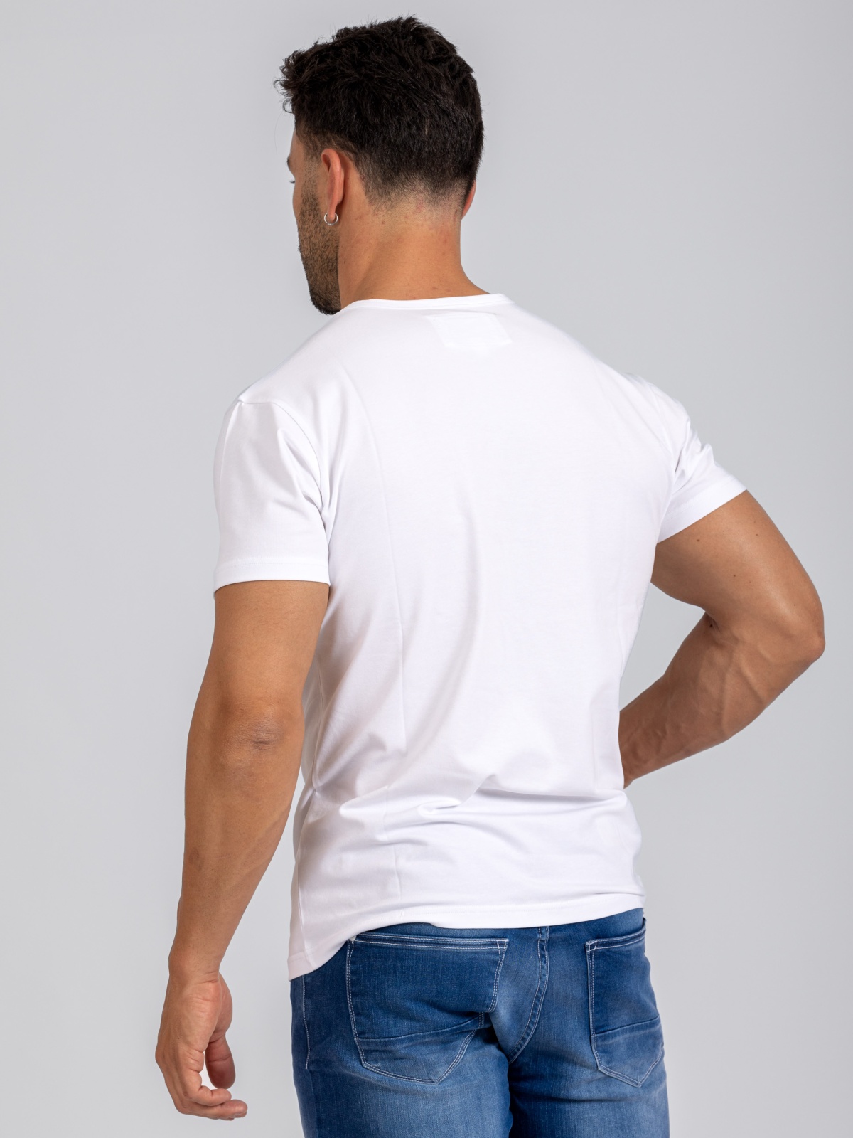 T-SHIRT SMK ESPIGAS AZUIS