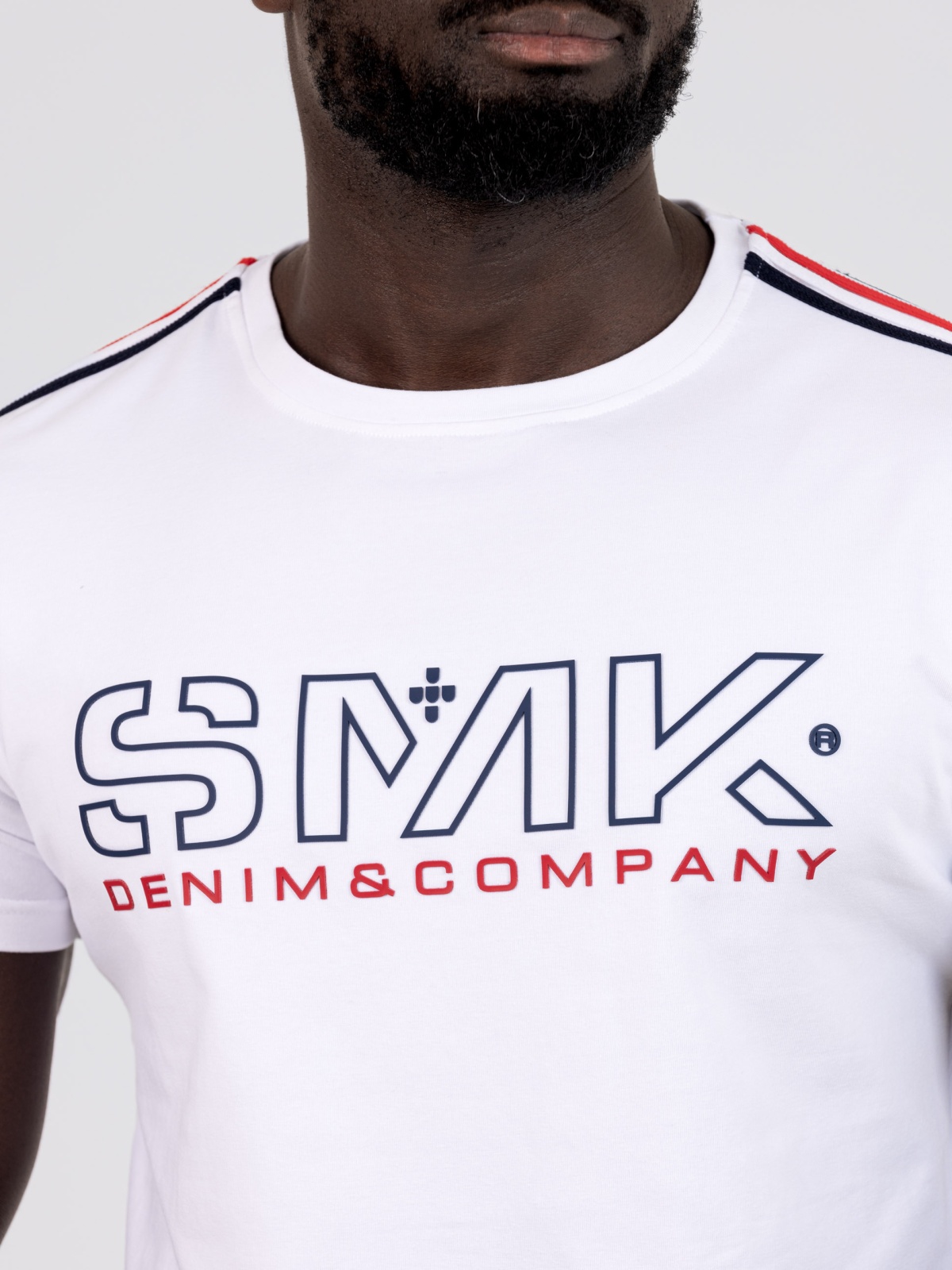 T-SHIRT SMK OMBRO LISTADO
