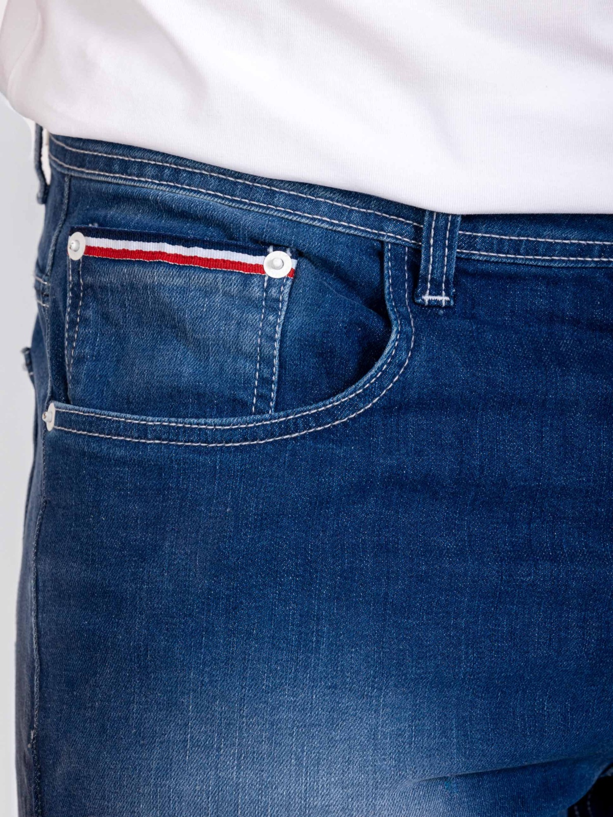 CALÇAO SMK DENIM RISCA BO