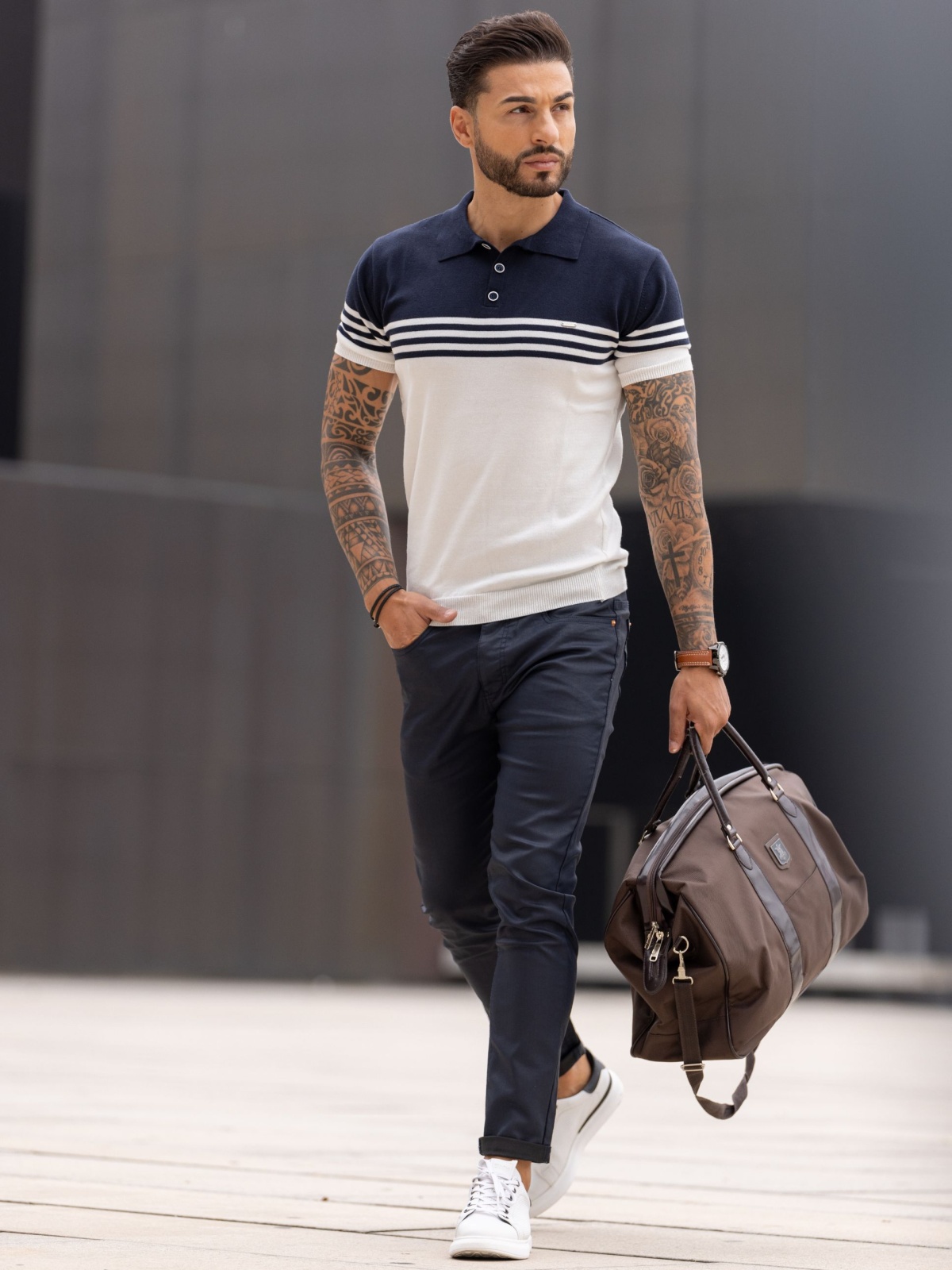 POLO SMK CHEST  LINES