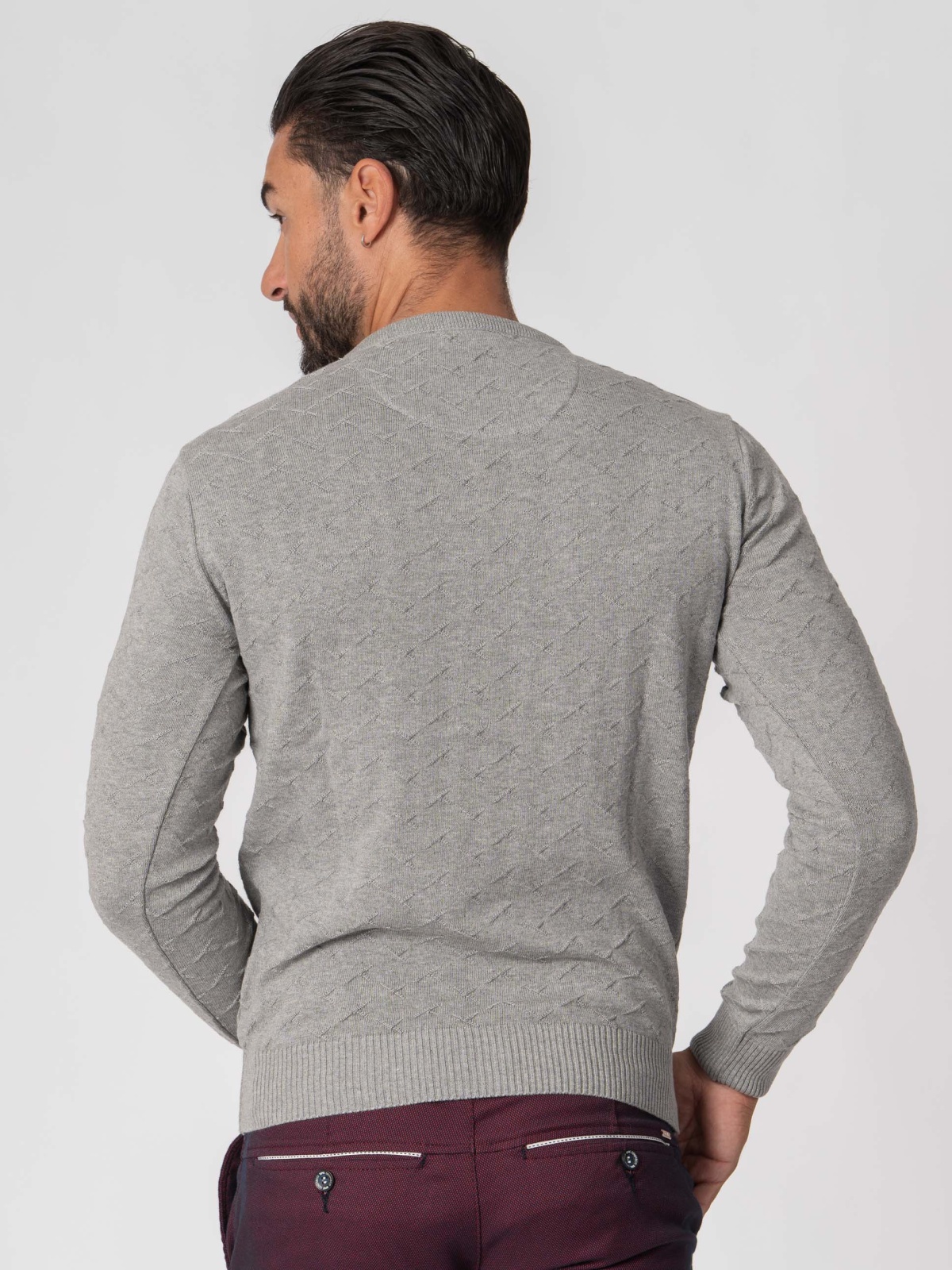 CAMISOLA SMK V CINZA