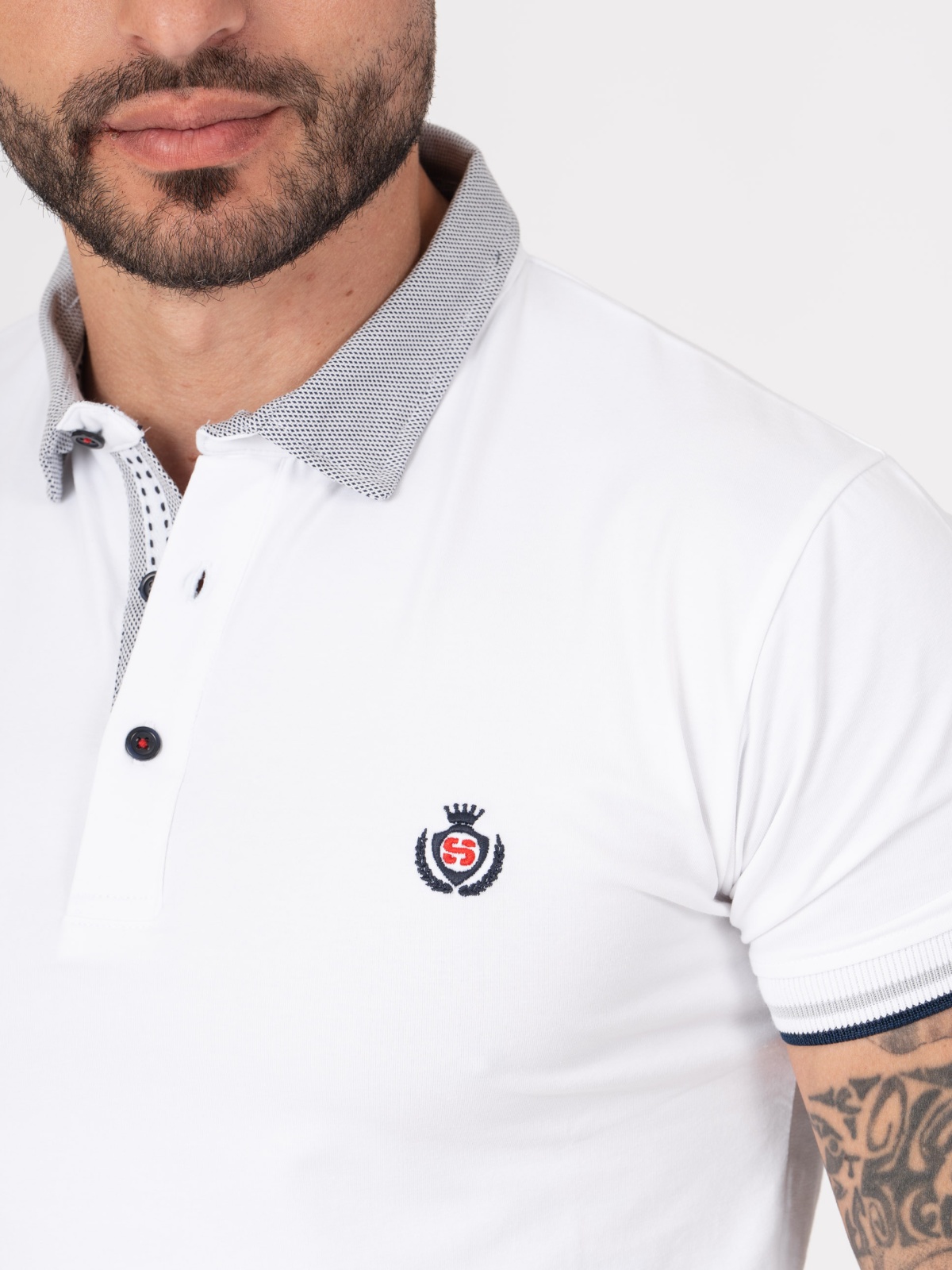 POLO SMK BORDADO MAR VER