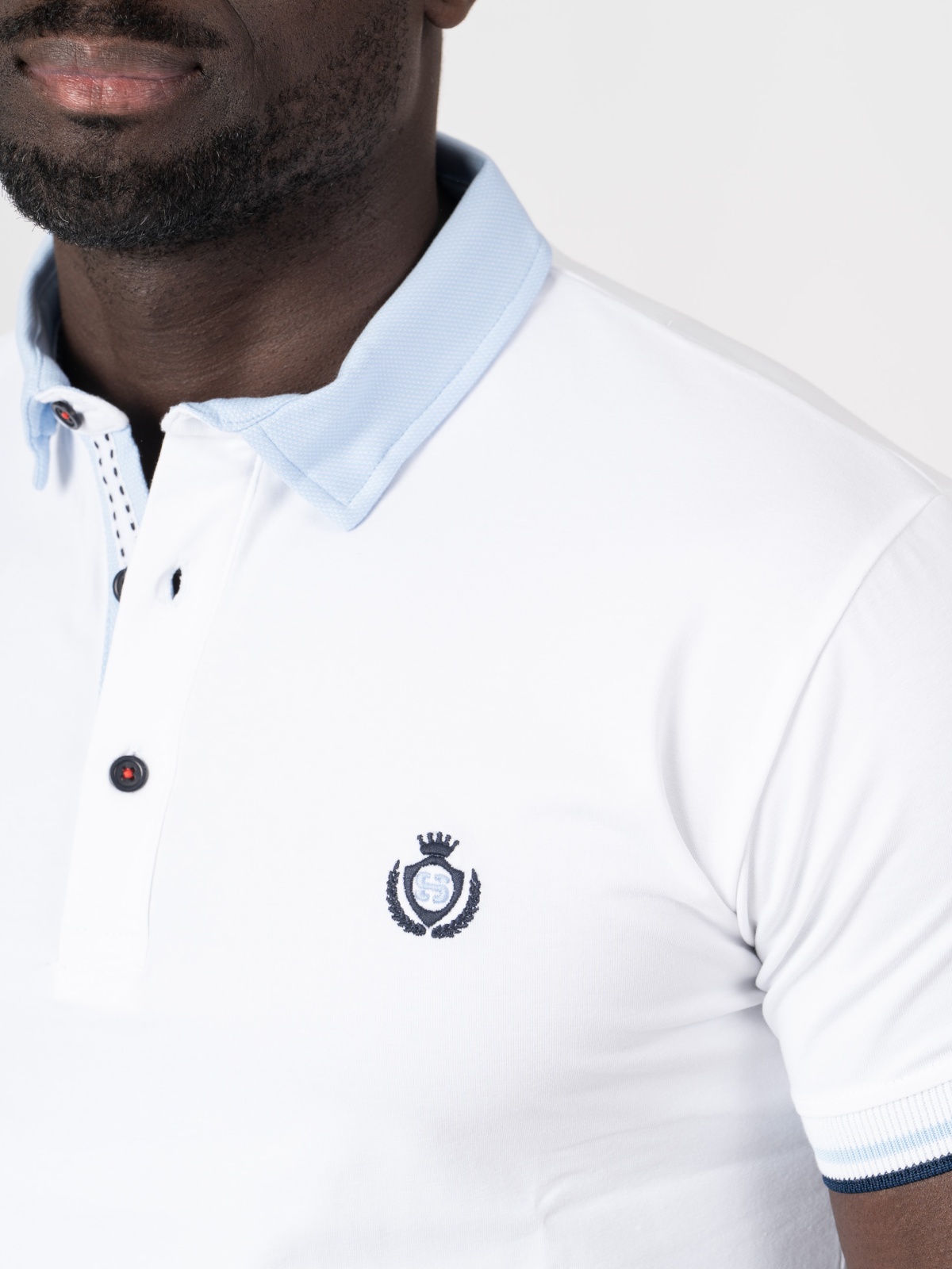 POLO SMK BORDADO MAR AZBB