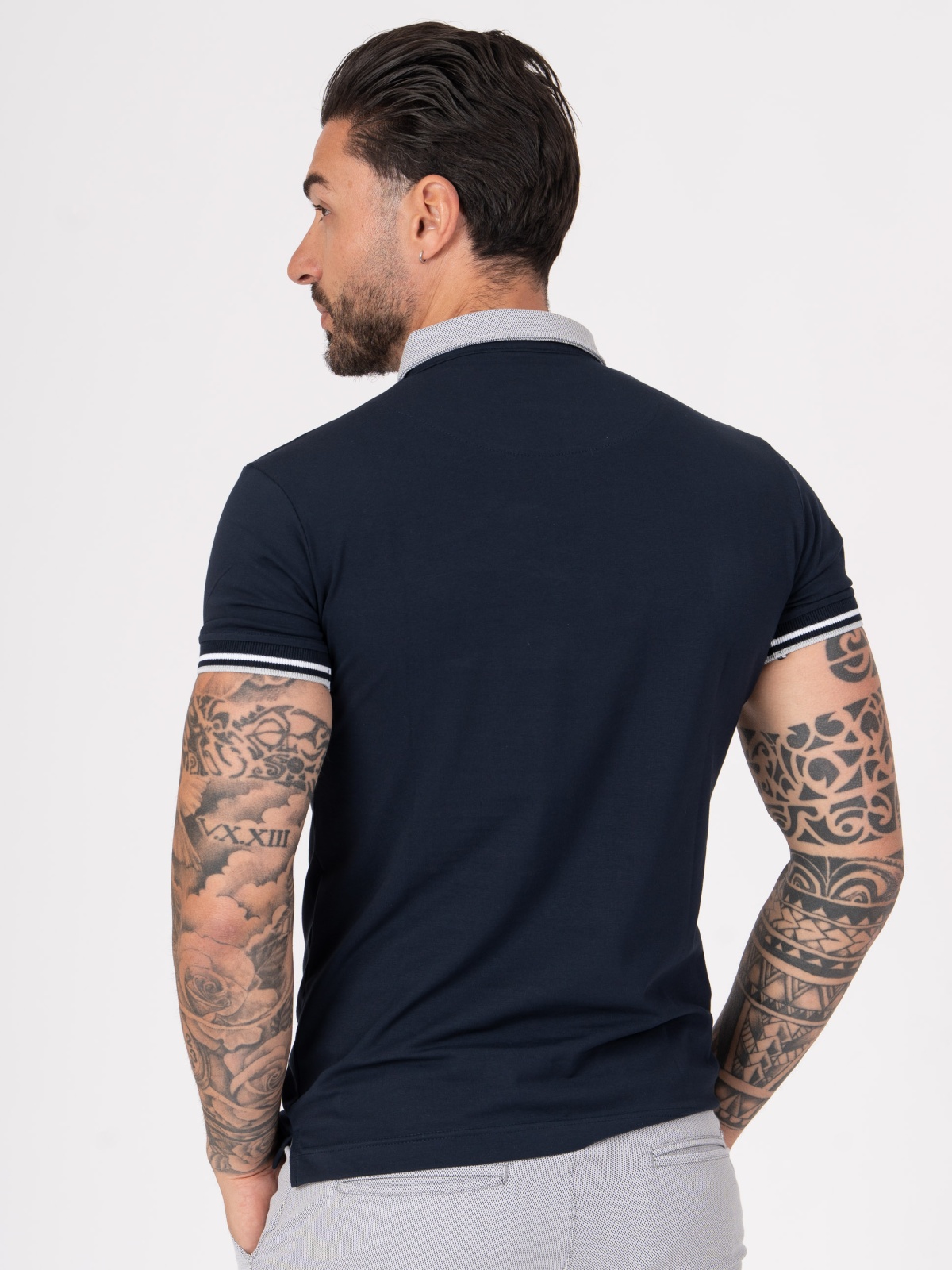 POLO SMK BORDADO CNZ VERM