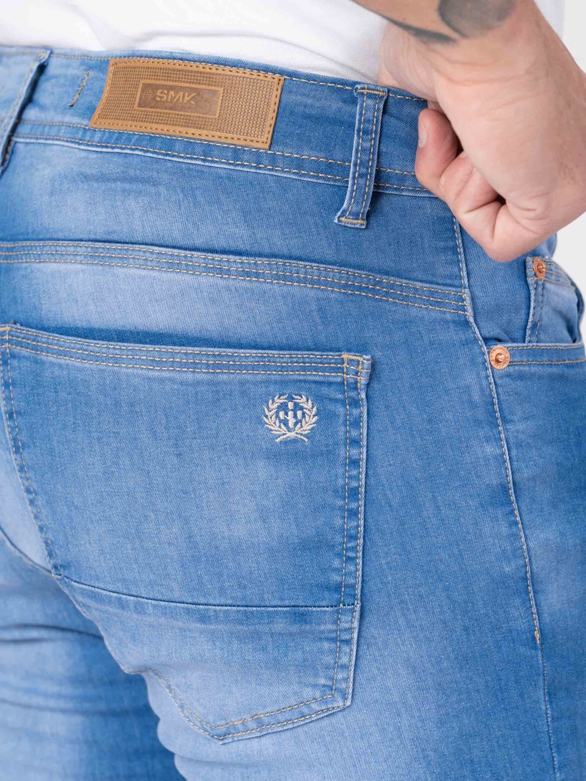 CALÇA SMK DENIM LAV. JATO