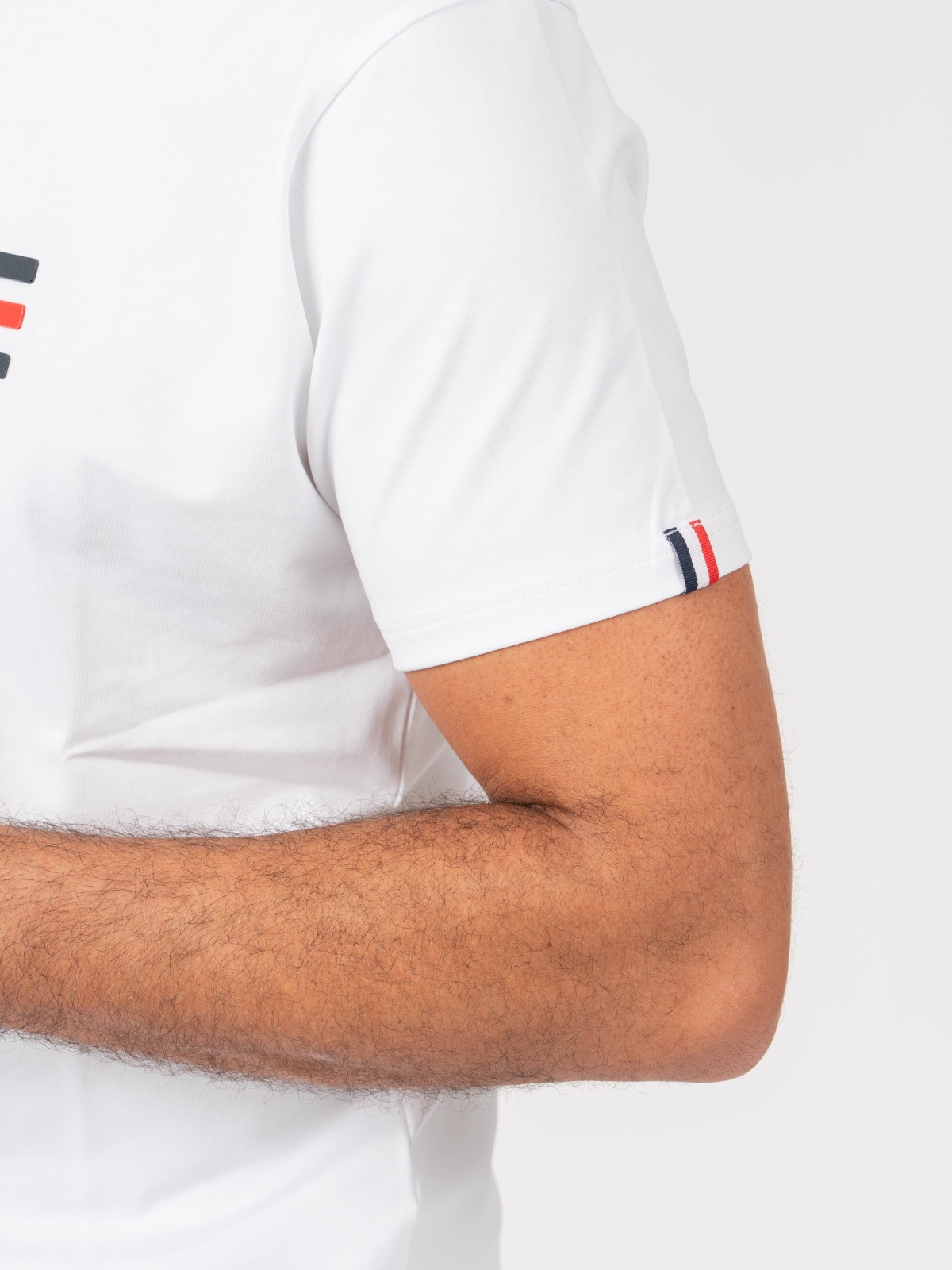 T-SHIRT SMK LISTAS BRANCO