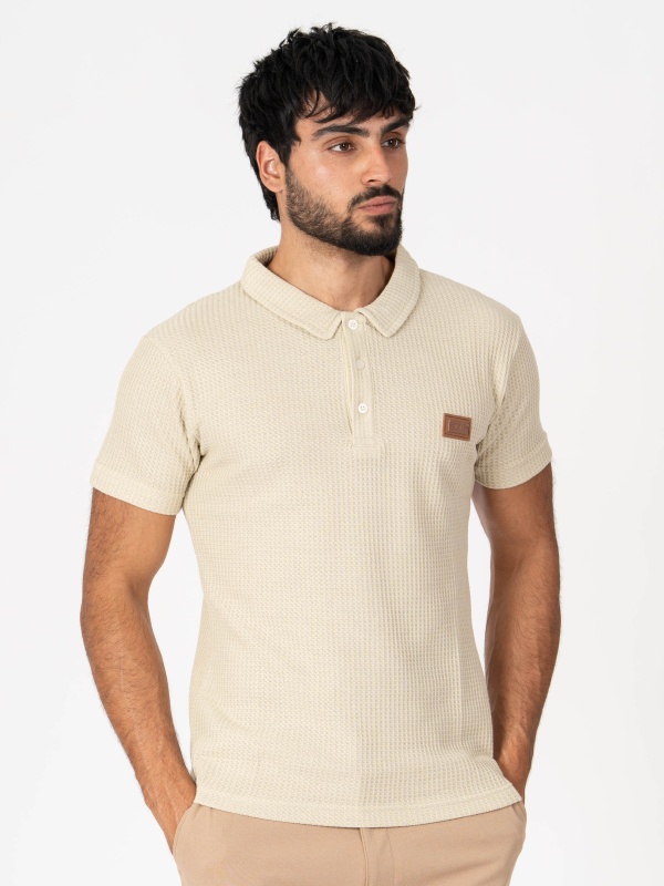 POLO SMK MALHA WAFFLES