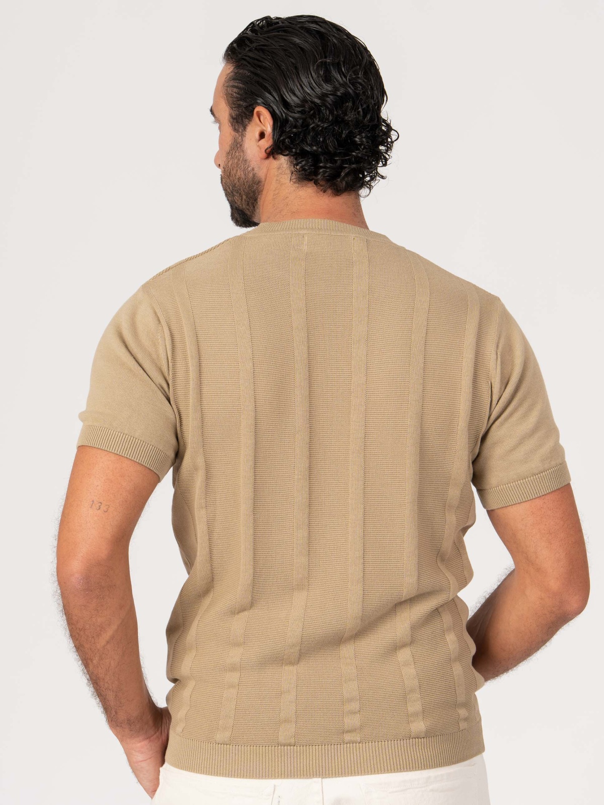 T-SHIRT SMK TRICOT RISCAS