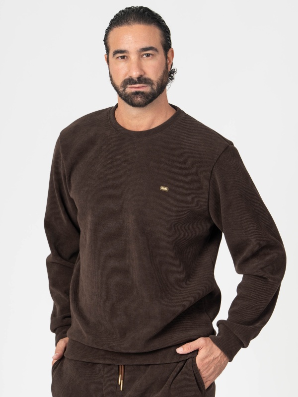 SWEAT SMK JOGGER CANELADO