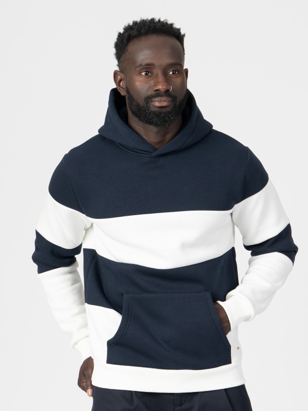 SWEAT SMK RISCA BRANCA MA
