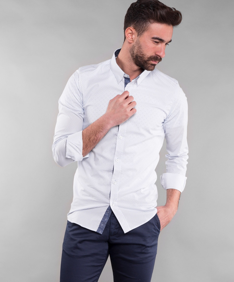 CAMISA SMK BLUE DOT