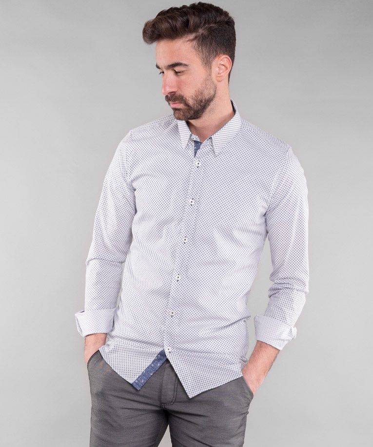 CAMISA SMK BLUE DOT