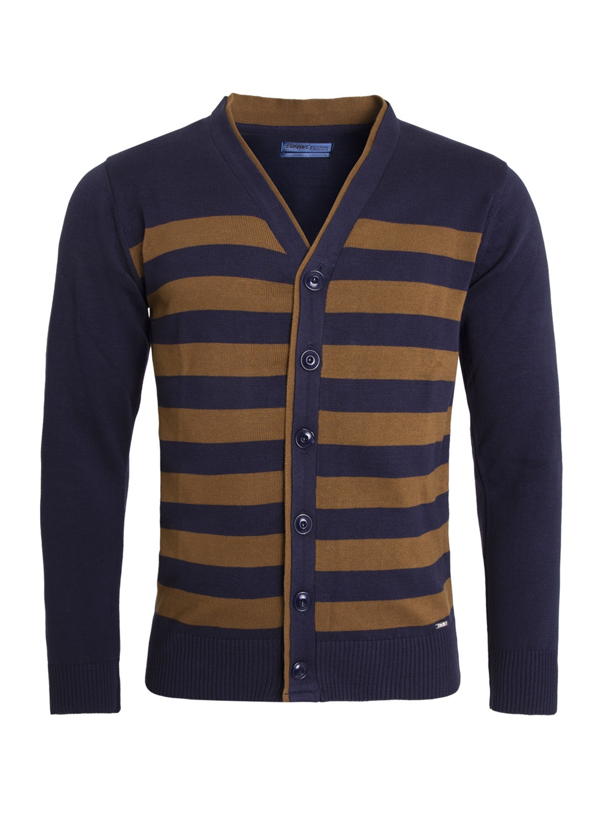 CASACO SMK CAMEL STRIPE