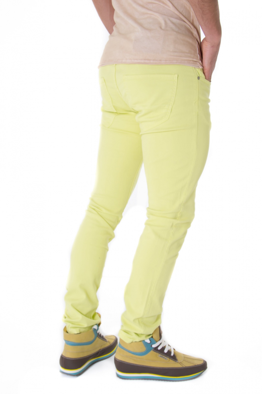 CALÇA TWILL MULTICOLOR