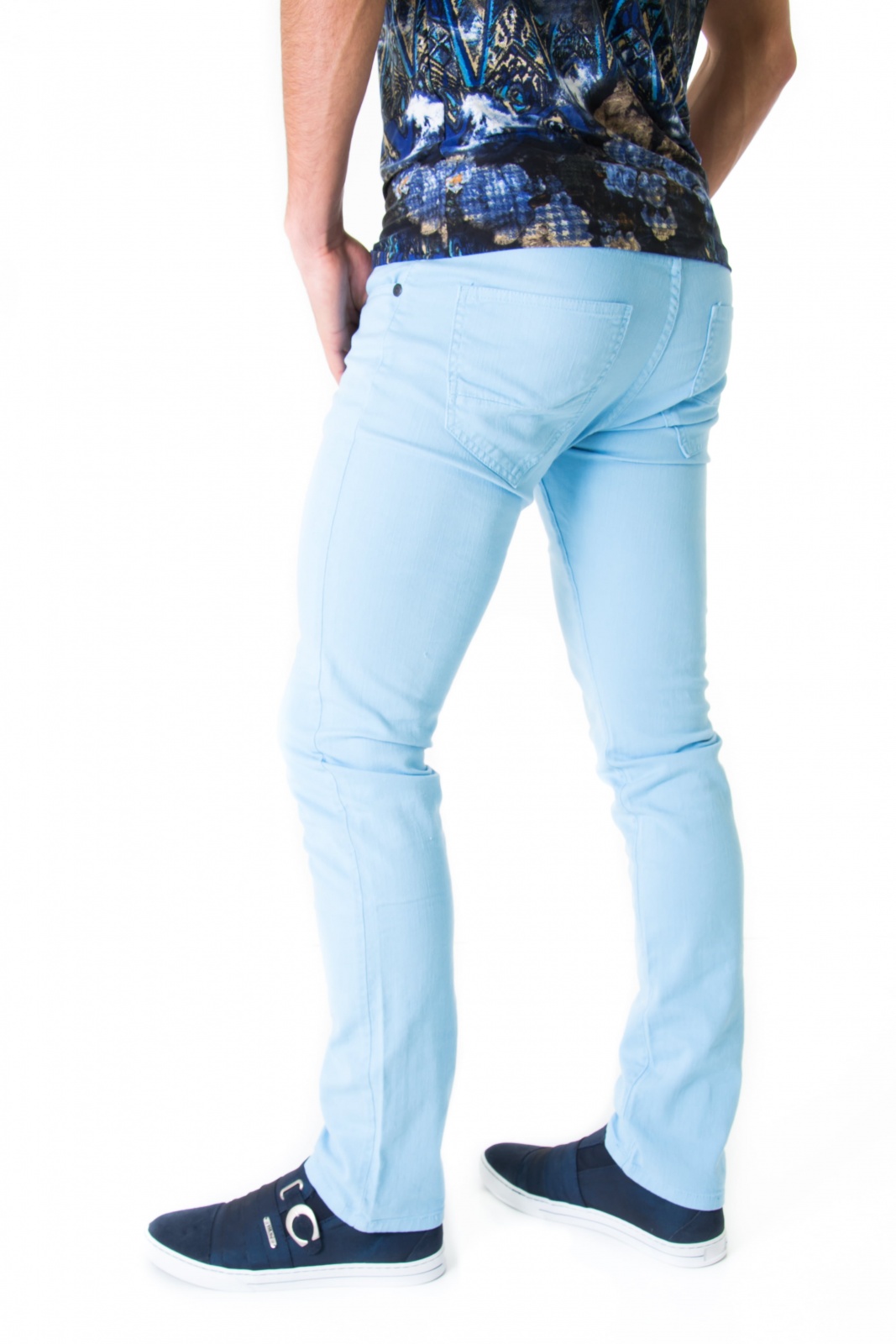 CALÇA TWILL MULTICOLOR