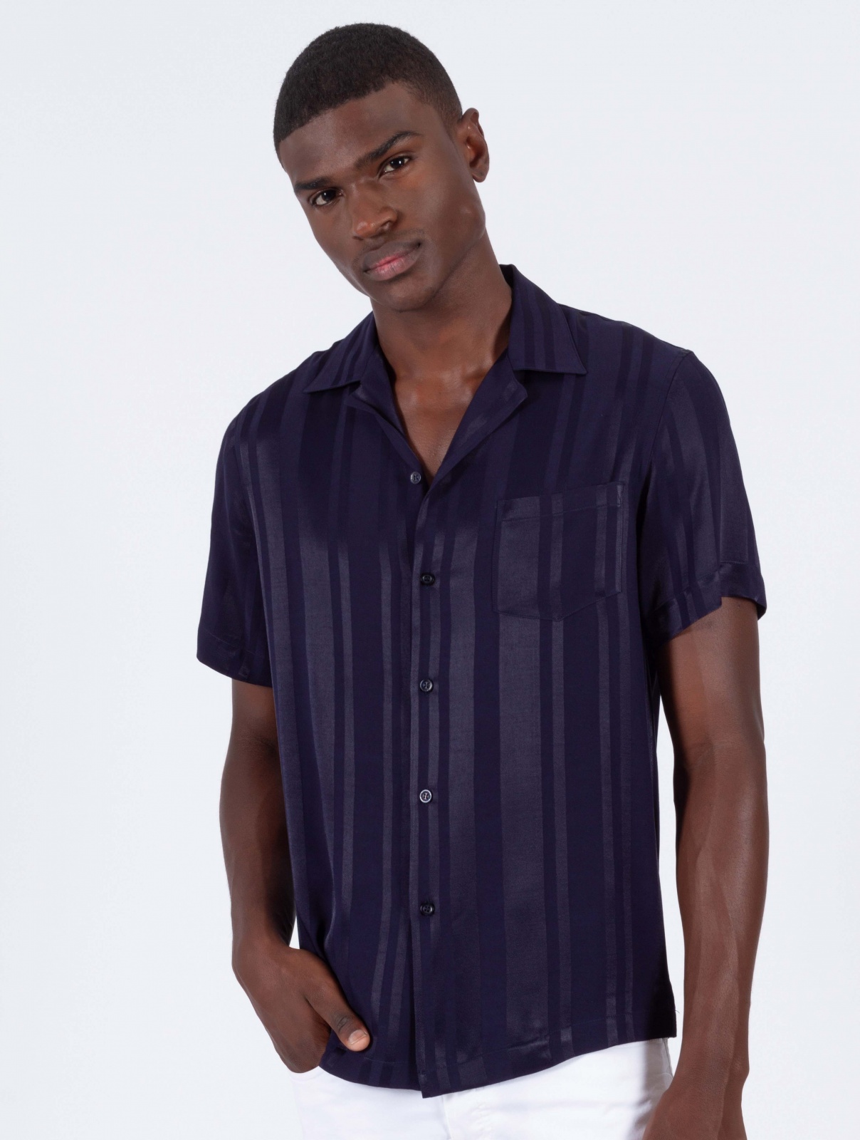 CAMISA SMK MARINE REFLECT