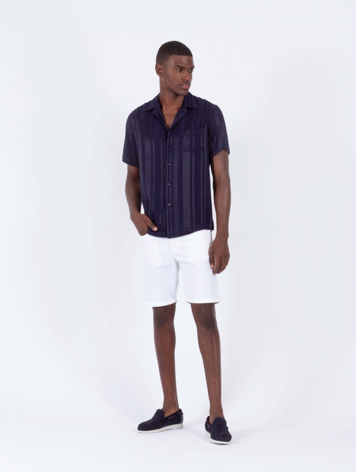 CAMISA SMK MARINE REFLECT