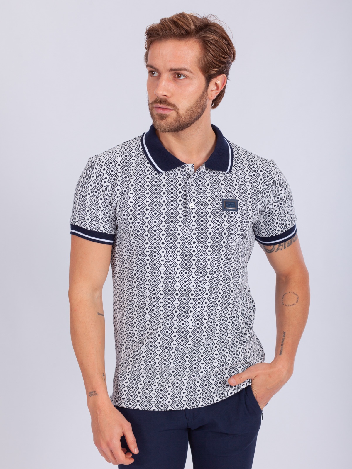 POLO SMK ZIGZAG PATTERN