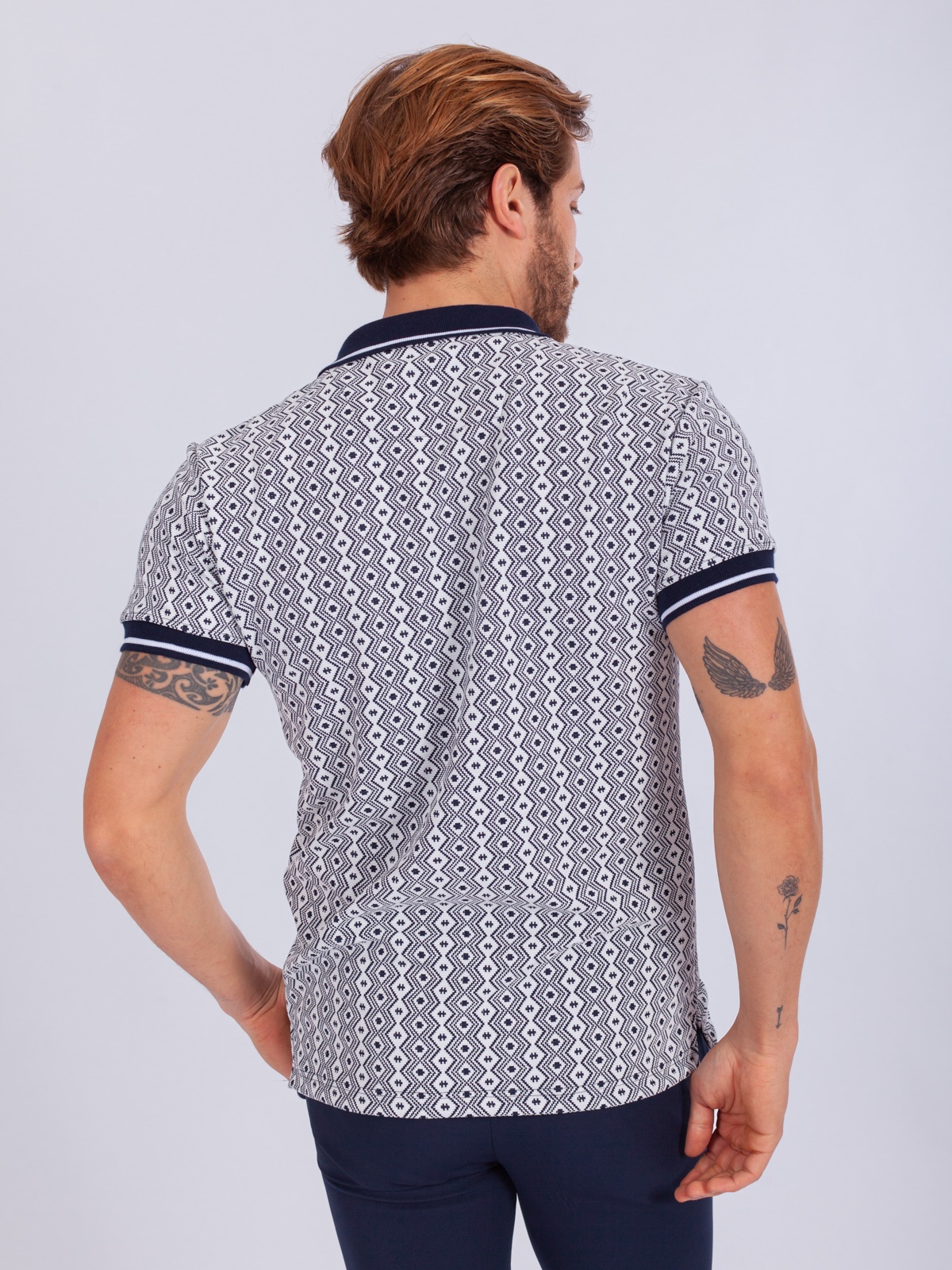POLO SMK ZIGZAG PATTERN