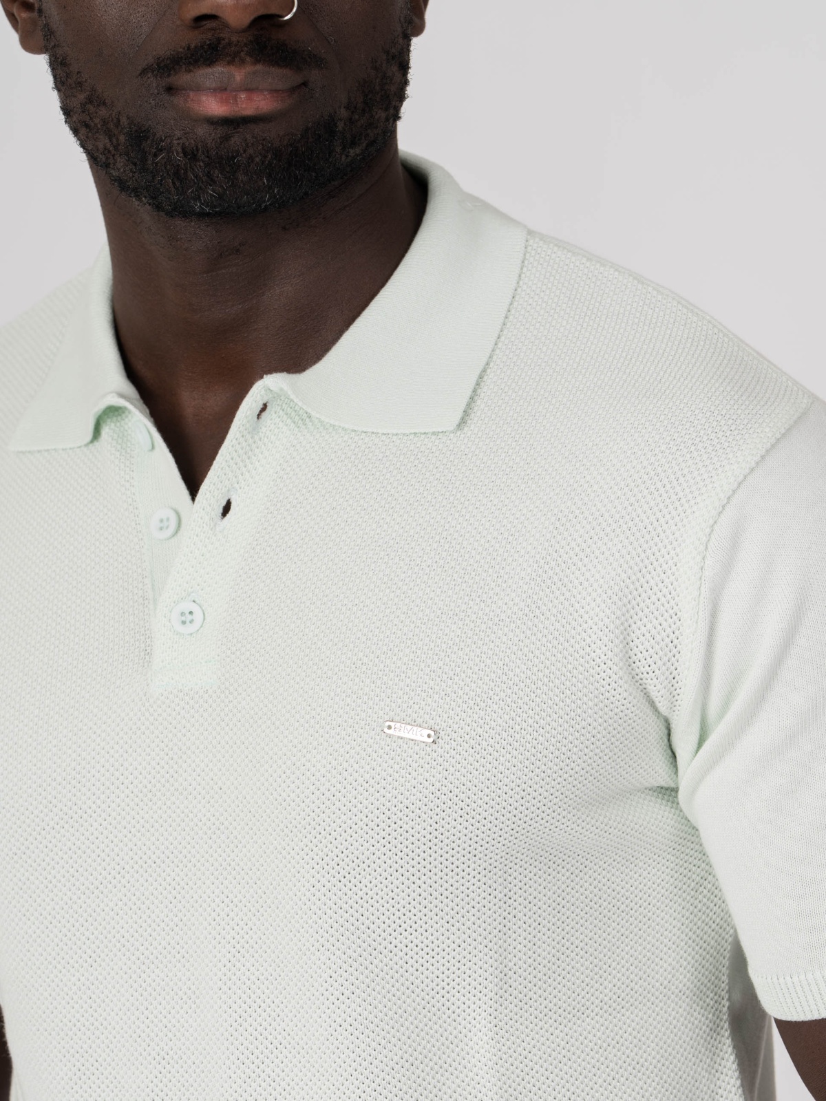 POLO SMK DENIM VERDE AGUA
