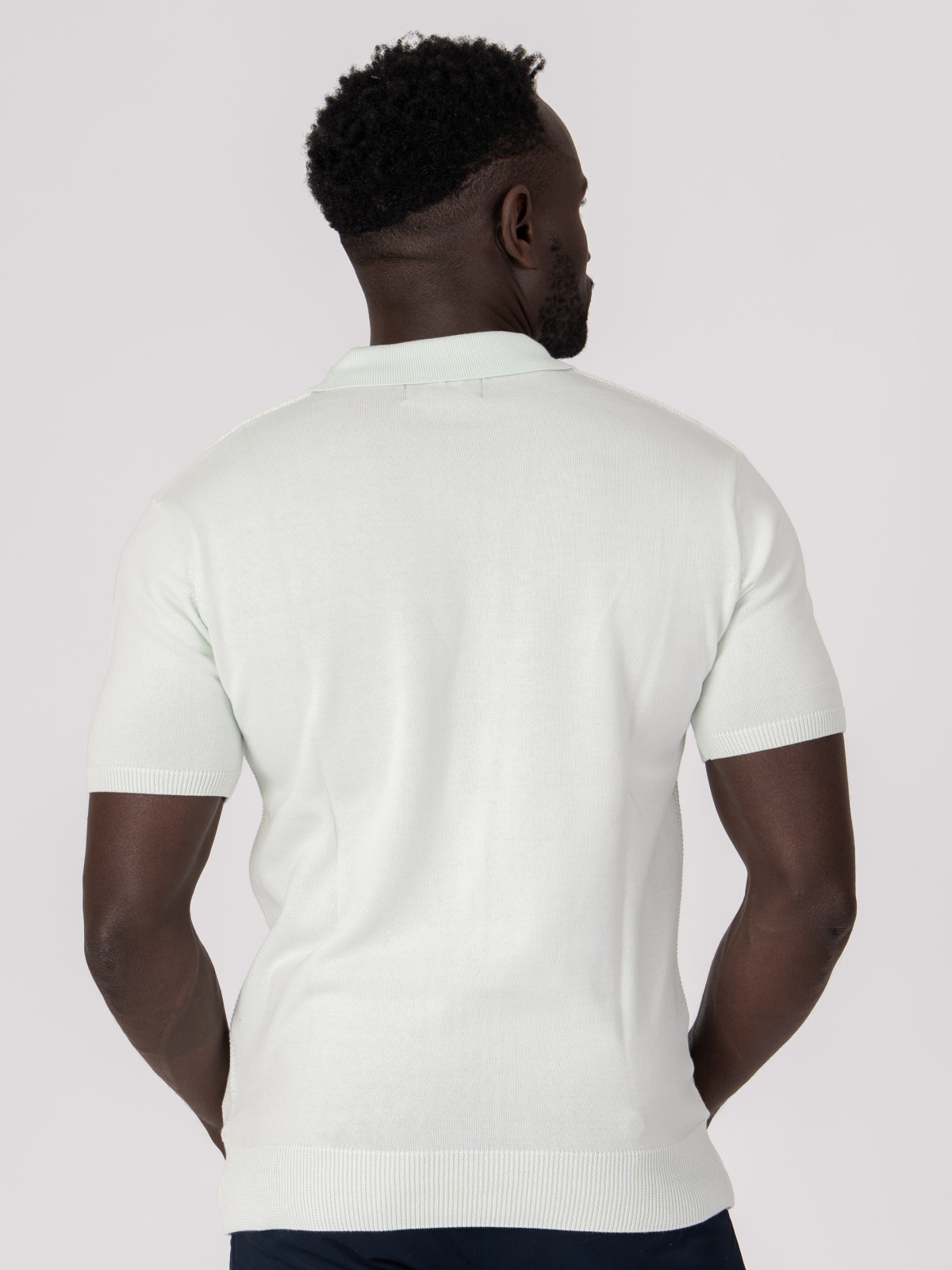POLO SMK DENIM VERDE AGUA