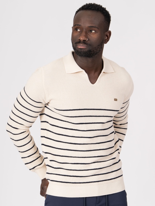 POLO SMK TRICOT RISCAS