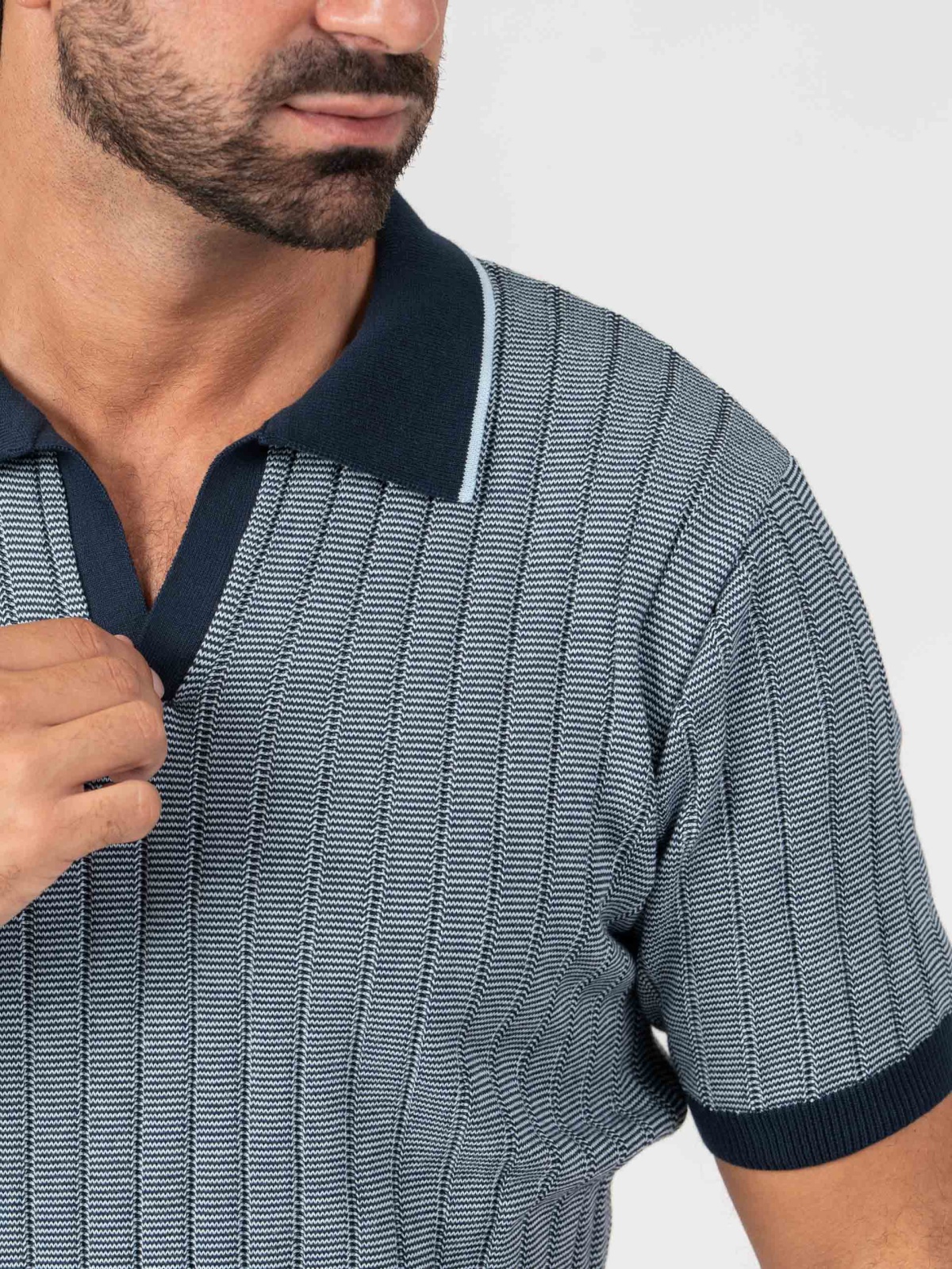 POLO SMK TRICOT CANELADO