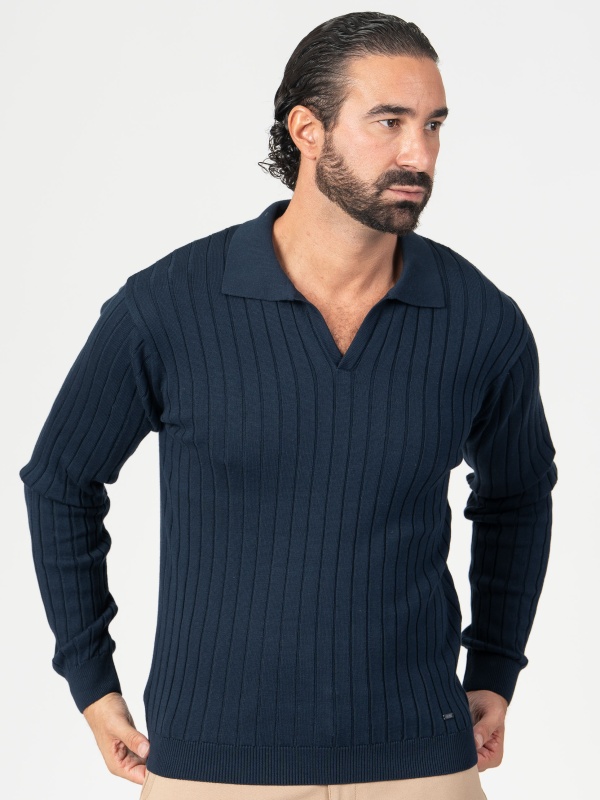 POLO SMK TRICOT CANELADO