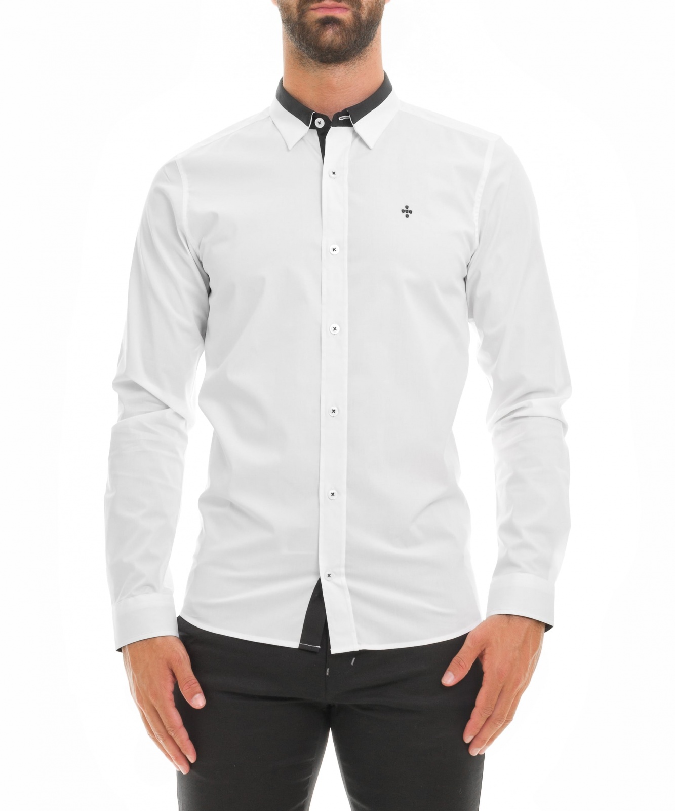 CAMISA COLLAR SCRATCH