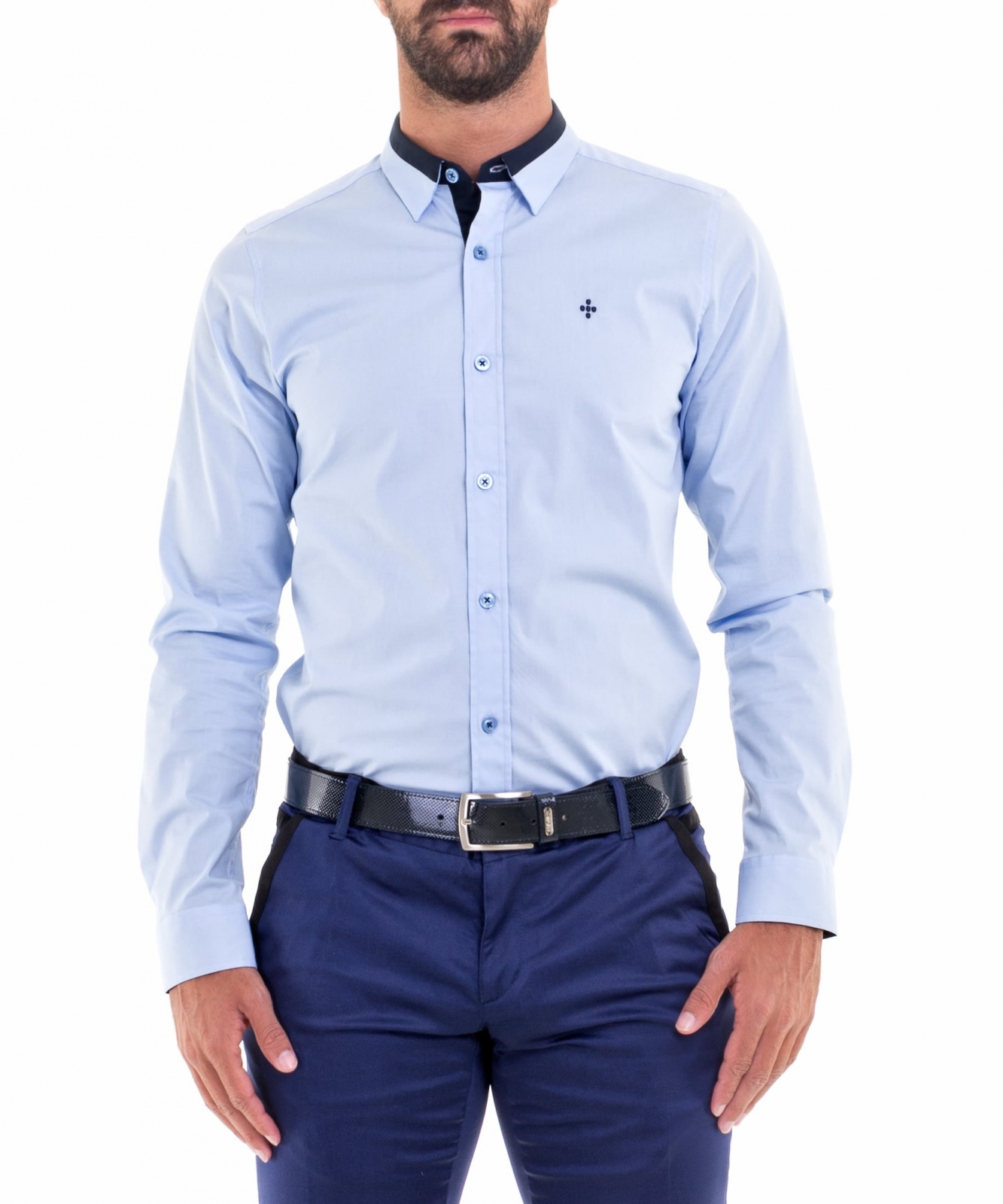CAMISA COLLAR SCRATCH