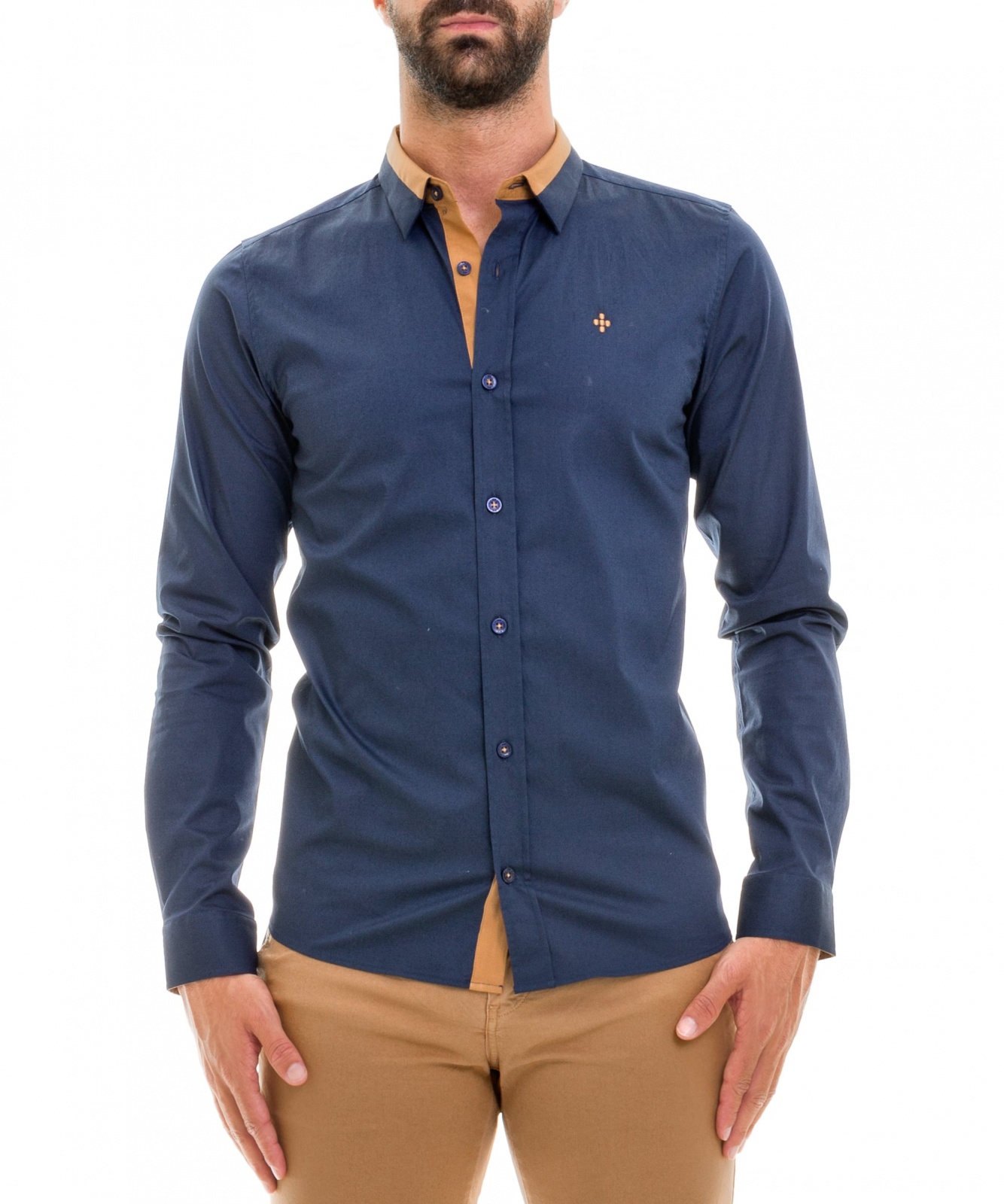 CAMISA COLLAR SCRATCH